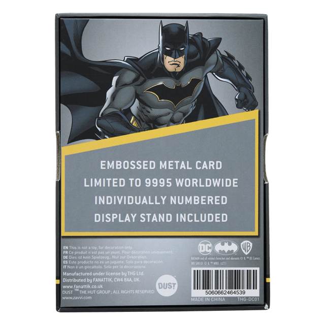 Batman: DC Comics Limited Edition Ingot Collectible - 8