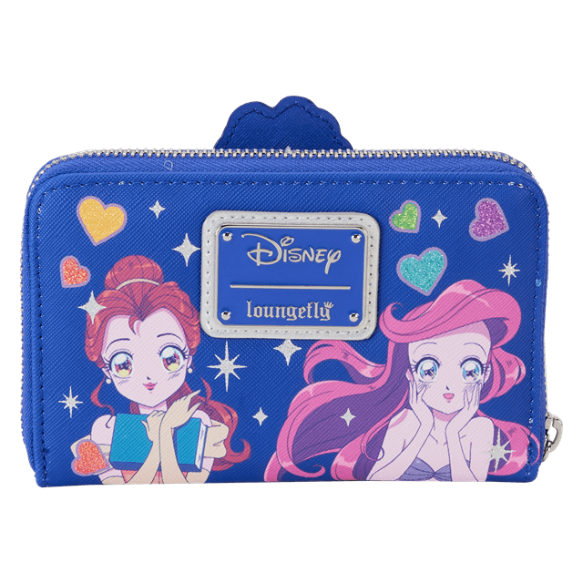 Disney Princess Manga Style Zip Around Wallet Loungefly - 3