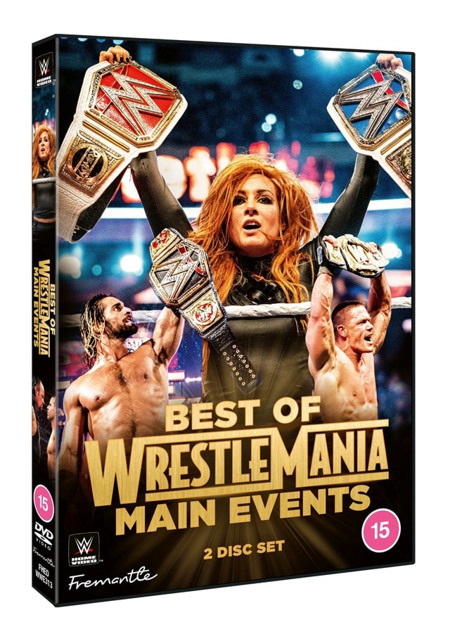 WWE Best of Wrestlemania Main Events DVD Free shipping over £20