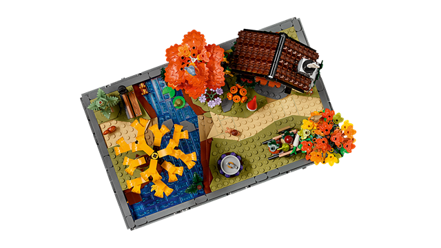 Autumn Cottage Garden Icons LEGO - 4