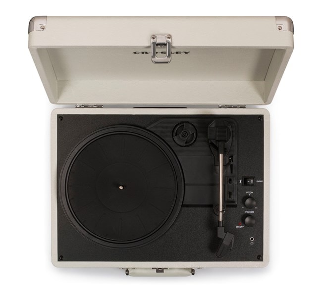 Crosley Cruiser Deluxe White Sand Turntable - 6