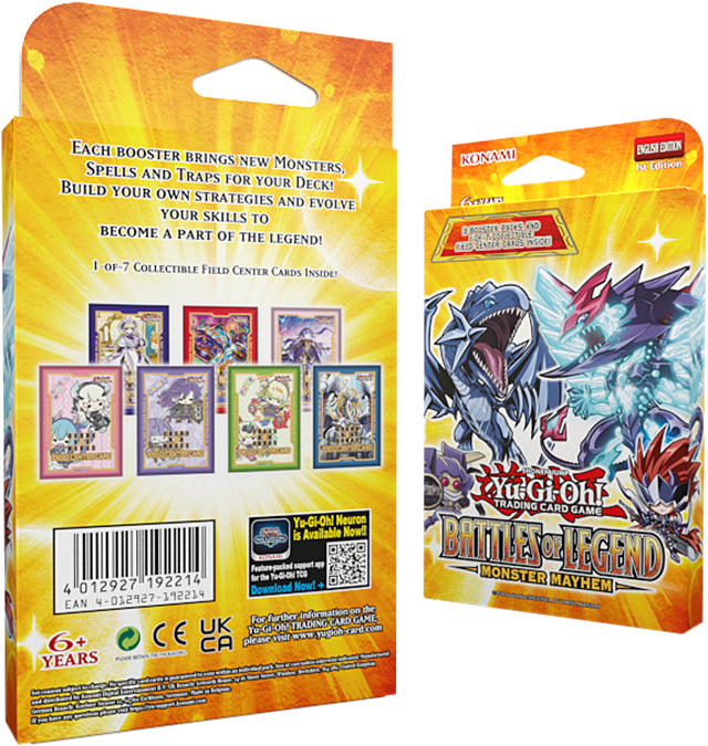 Battles Of Legend Monster Mayhem 3 Pack Tuckbox Yu-Gi-Oh! Trading Cards - 2