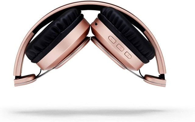 Mixx Audio JX1 Rose Gold On Ear Bluetooth Headphones - 3