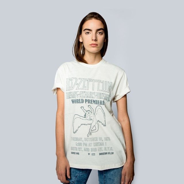 Song Remains The Same Vintage Led Zeppelin Tee (Small) - 1