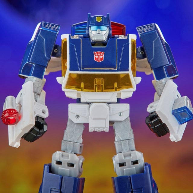 Transformers Legacy United Deluxe Class Rescue Bots Universe Autobot Chase Converting Action Figure - 9