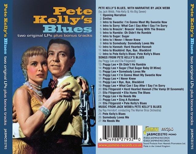 Pete Kelly's Blues: Two Original LPs Plus Bonus Tracks - 1