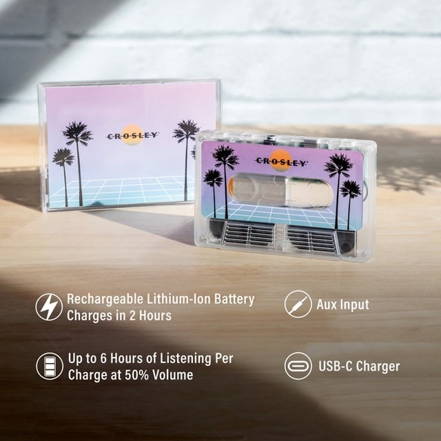 Crosley Cassette Teal Bluetooth Speaker - 2