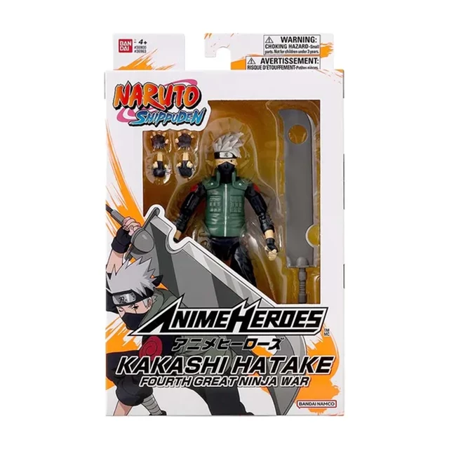 Hatake Kakashi Fourth Great Ninja War: Naruto Anime Heroes Figurine - 2