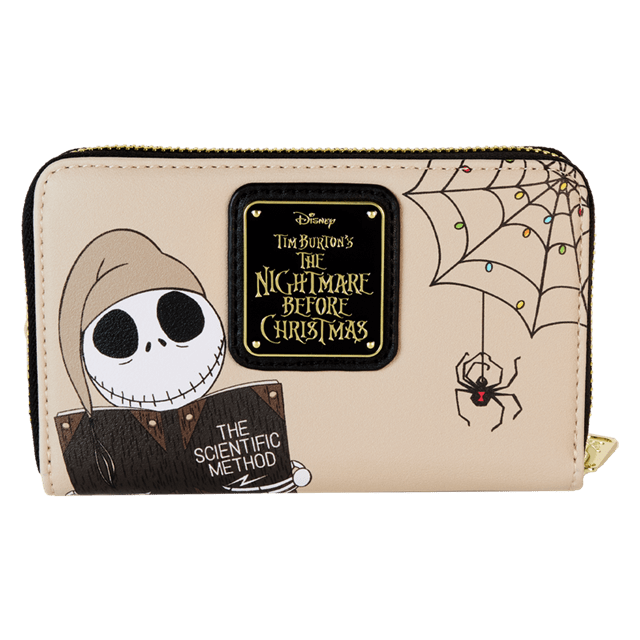 Scientific Method Book Nightmare Before Christmas Loungefly Zip Around Wallet - 4