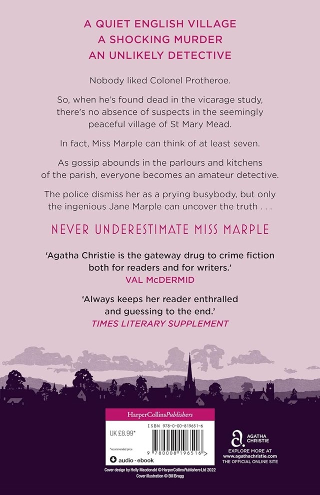 The Murder At The Vicarage Paperback By Agatha Christie - 2