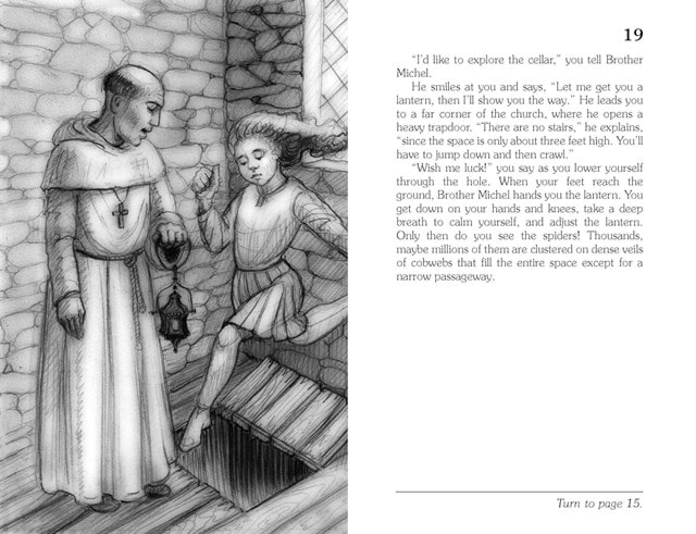 The Magic Of The Unicorn (Choose Your Own Adventure) Paperback By Deborah Lerme Goodman - 3