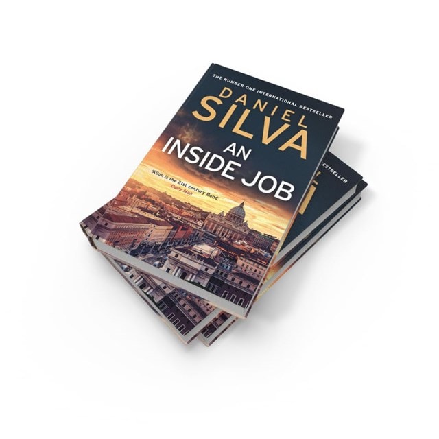 An Inside Job: Gabriel Allon Book 25 Hardback By Daniel Silva - 3