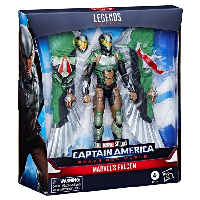 Falcon Captain America Brave New World Marvel Legends Series Hasbro Action Figure - 9