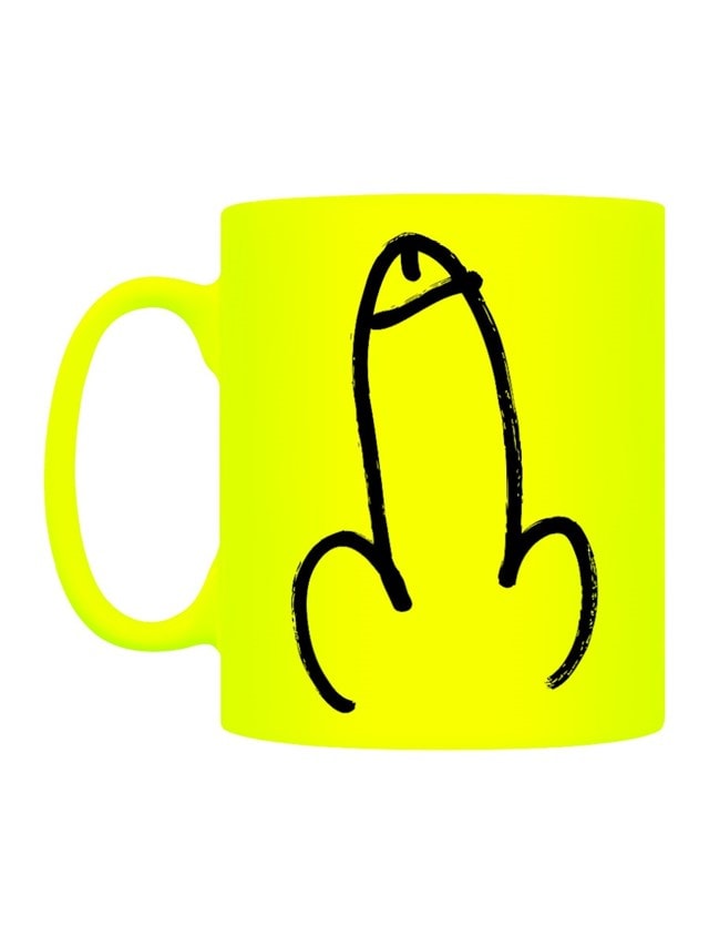Willy Neon Yellow/Green Mug - 1