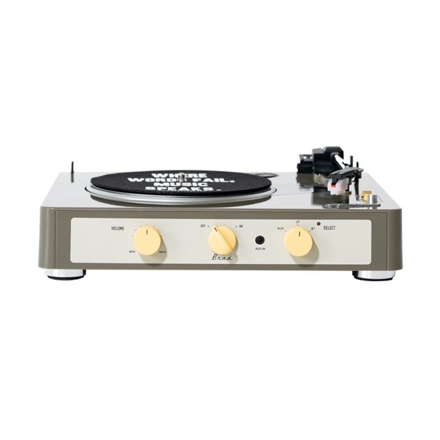 Gadhouse Brad Retro MK II Grey Bluetooth Turntable - 1