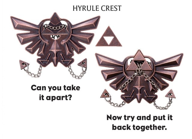 Zelda Hyrule Crest Huzzle Puzzle - 3