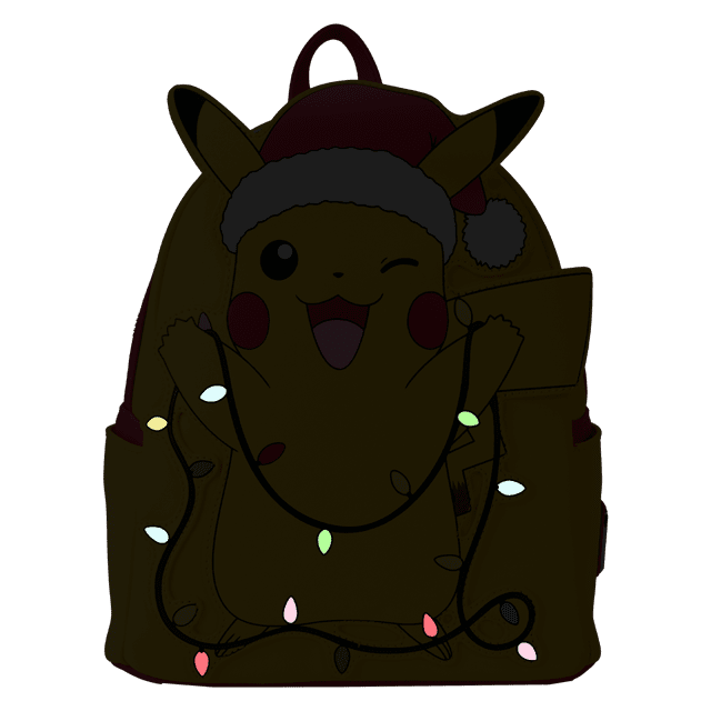 Holiday Pikachu Pokemon Loungefly Mini Backpack - 2