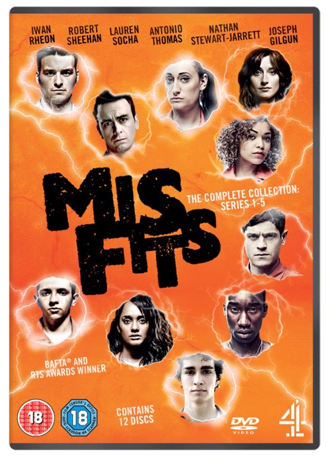 Misfits: Series 1-5 - 1