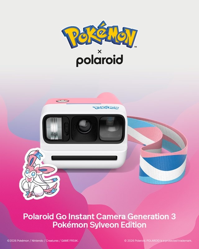 Polaroid Go Generation 3 Pokemon Sylveon Edition Istant Camera - 12