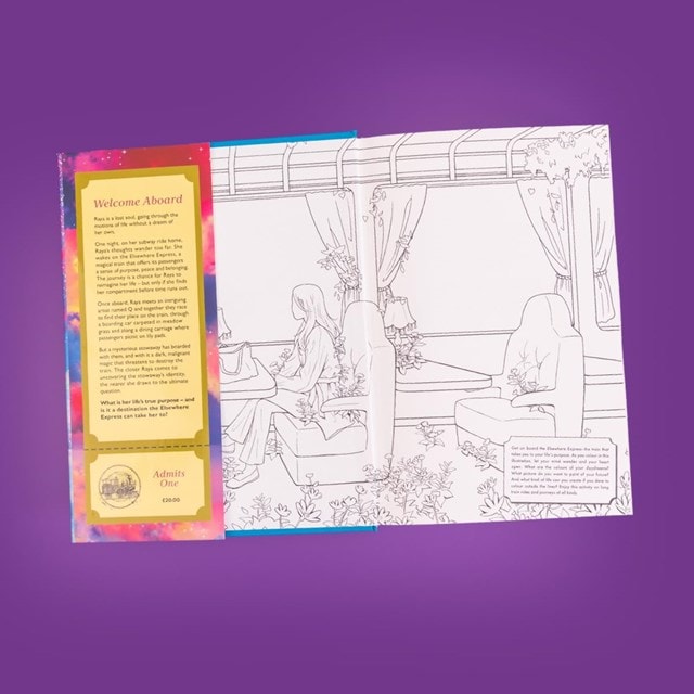 The Elsewhere Express Hardback By Samantha Sotto Yambao - 4