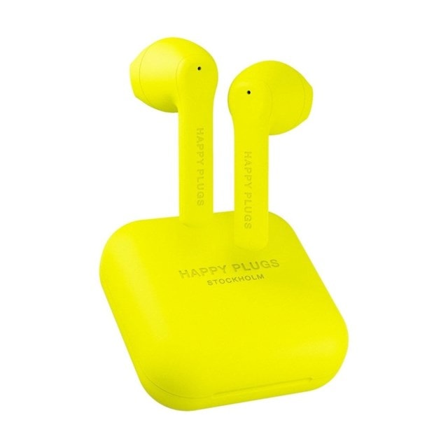 Happy Plugs Air 1 Go Yellow True Wireless Bluetooth Earphones - 1