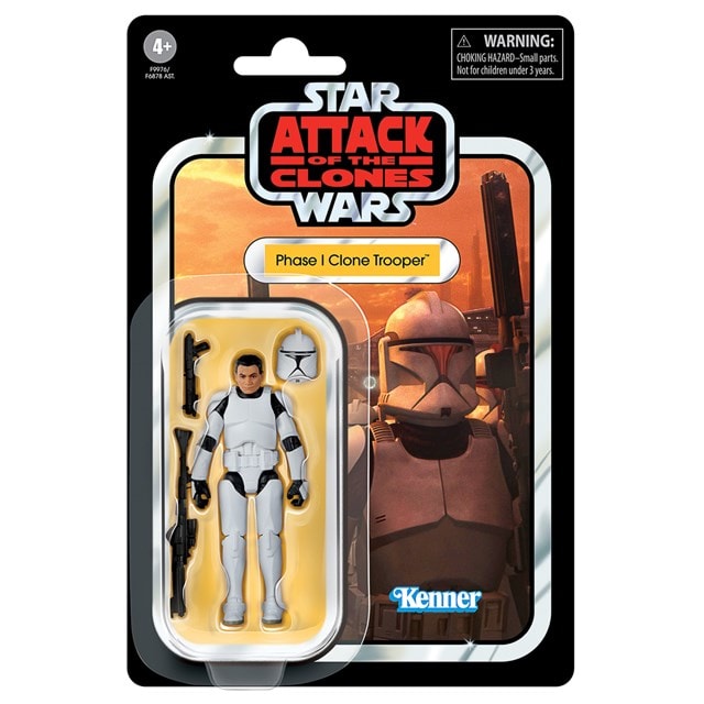 Phase I Clone Trooper Star Wars The Vintage Collection Attack of the Clones Action Figure - 2