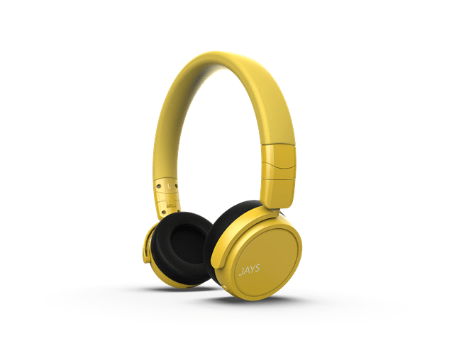 Jays x-Seven Yellow Bluetooth Headphones - 1