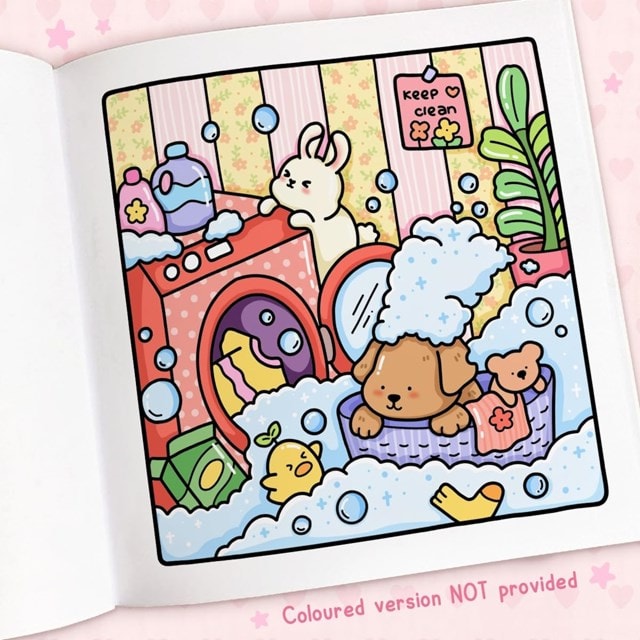 Cozy Cuties Cute & Comfy Colouring Book By Coco Wyo - 9