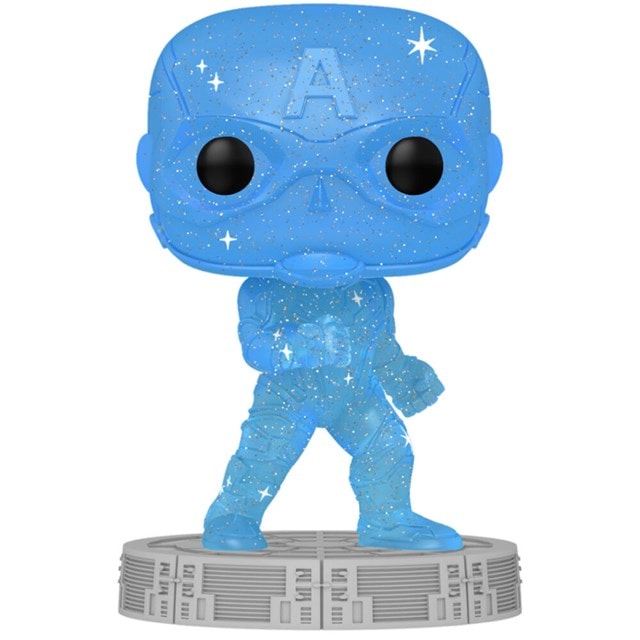 Captain America Blue (46): Artist Series: Infinity Saga Pop Vinyl - 1