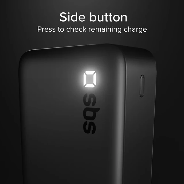 SBS 20W High Density 20000mAh High-Density Power Bank - 9