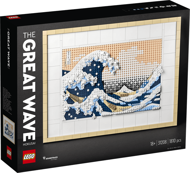 Hokusai The Great Wave LEGO - 3