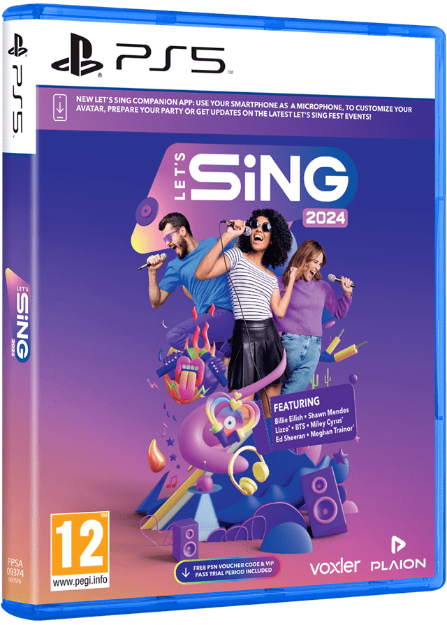 Let's Sing 2024 (PS5) PlayStation 5 Game Free shipping over £20