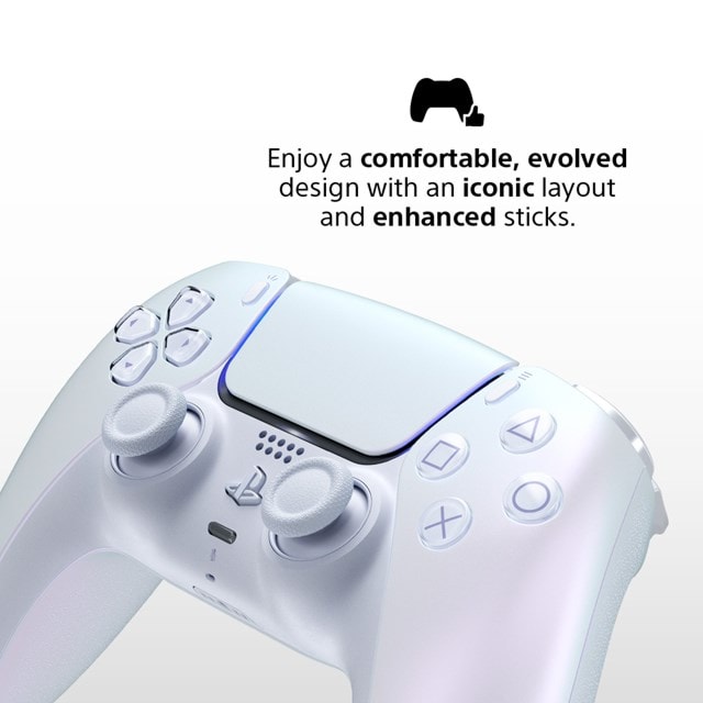 Official PlayStation 5 DualSense Controller - Chroma Pearl - 6