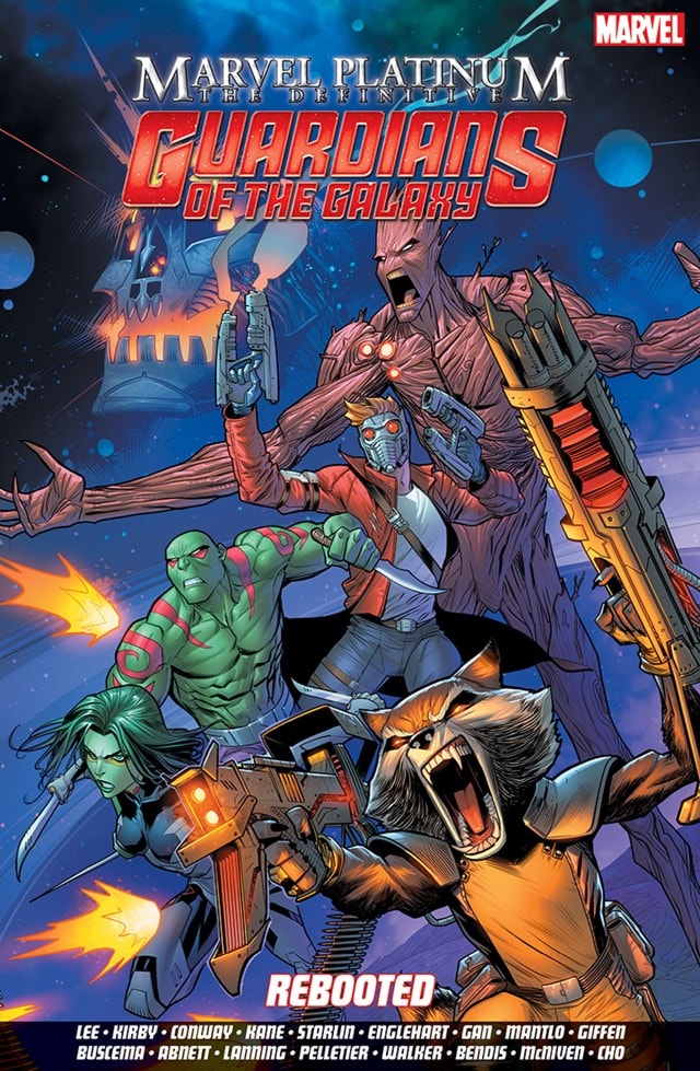 Guardians Of The Galaxy Rebooted Marvel Platinum Definitive Graphic Novel - 1