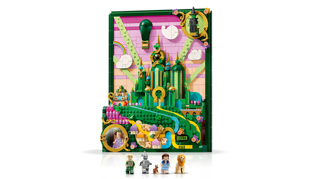 Emerald City Wall Art Wicked LEGO - 2