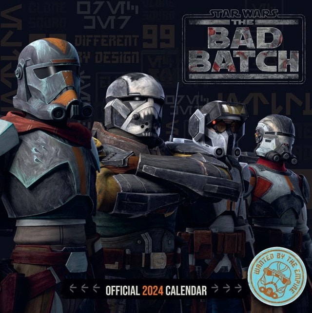 Bad Batch 2024 Square Calendar - 1