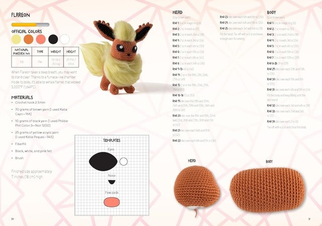 Pokemon Crochet Squirtle Book & Kit By Sabrina Somers - 8