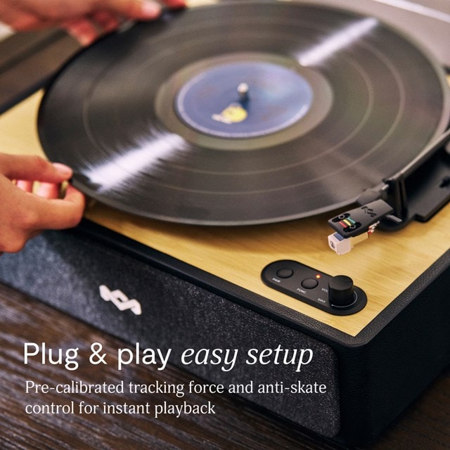House Of Marley Rise Up Bluetooth Turntable - 4