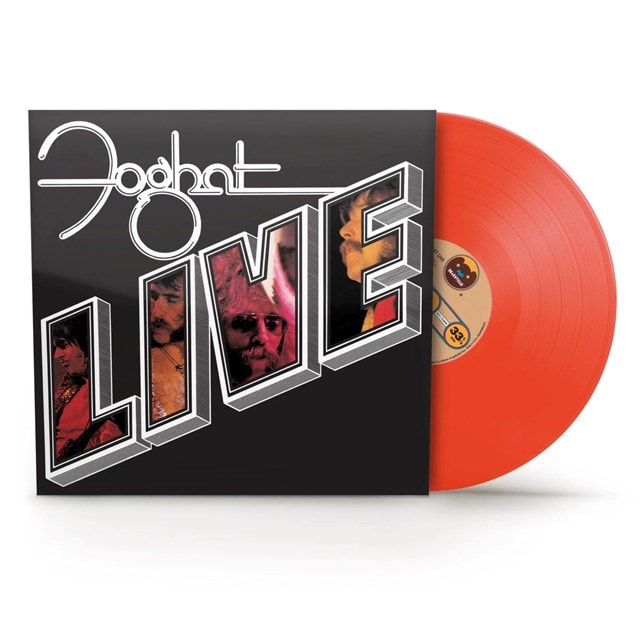 Foghat Live - Limited Edition Transparent Orange Vinyl - 2