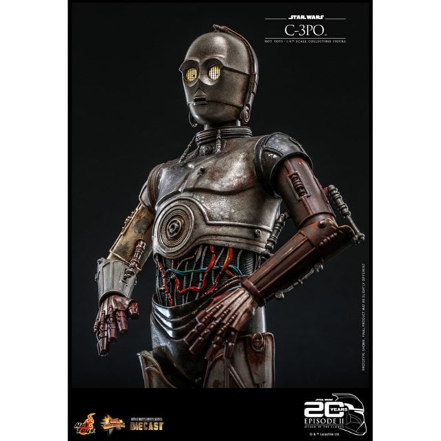 1:6 C-3Po - Star Wars: Attack Of The Clones Hot Toys Figurine - 5