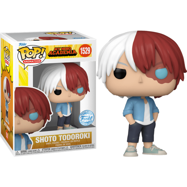 Shoto Todoroki Casual 1529 My Hero Academia hmv Exclusive Funko Pop Vinyl - 3