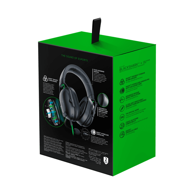 RAZER BlackShark V2 X USB 7.1 Gaming Headset - Black - 9