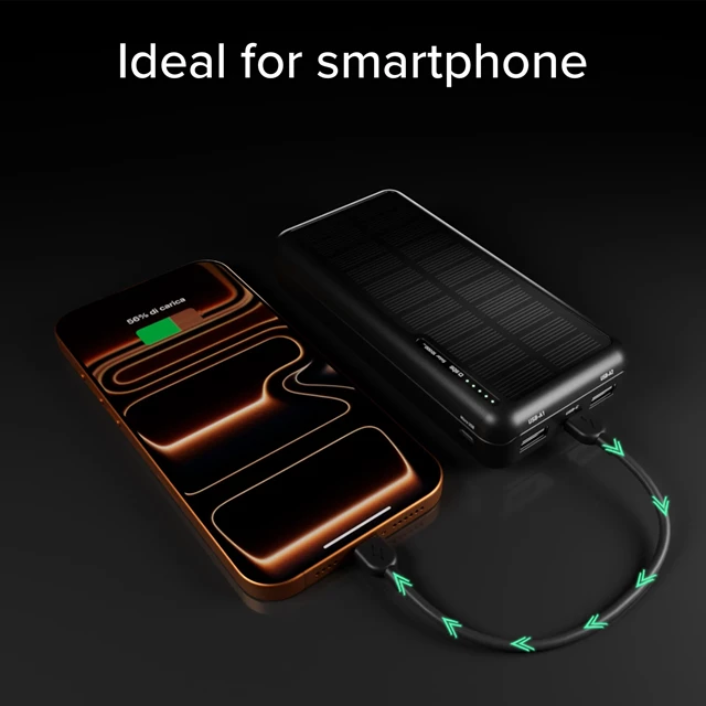 SBS Solar 10,000mAh Power Bank - 9