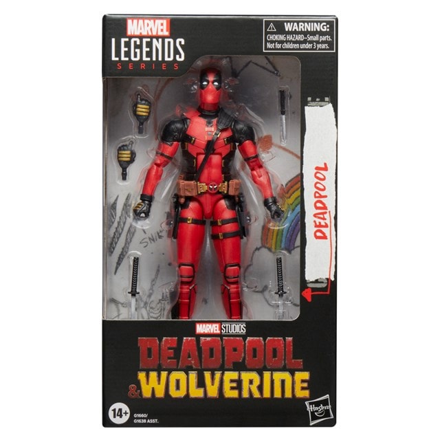 Deadpool: Deadpool & Wolverine Marvel Legends Series Hasbro Action Figure - 3