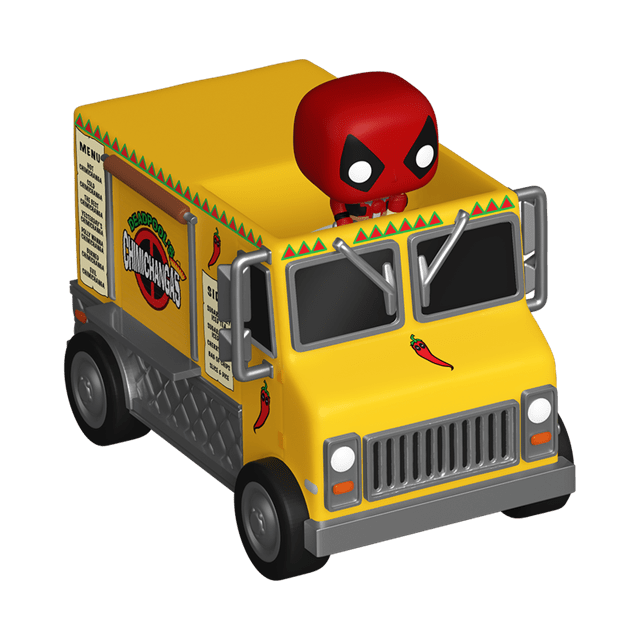 Deadpool With Chimichanga Truck Deadpool Funko Bitty Pop Ride - 2