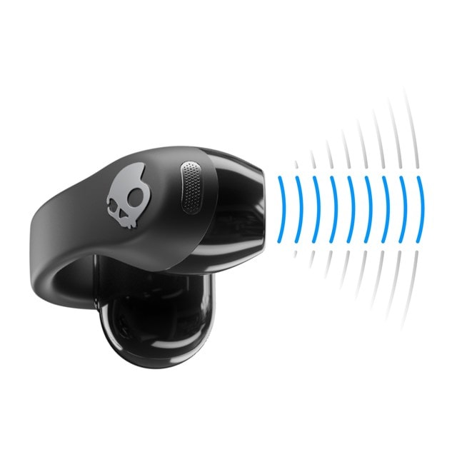 Skullcandy Push 720 Silver/Black Open Ear True Wireless Bluetooth Earphones - 3