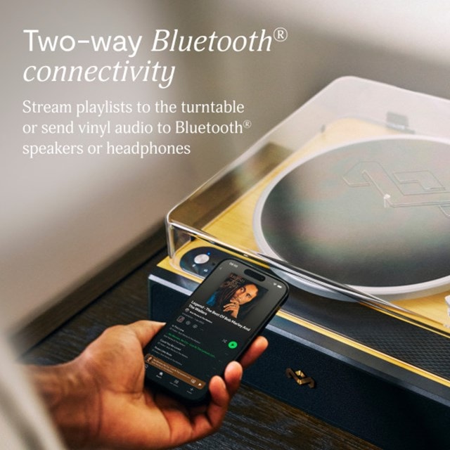 House Of Marley Soul Rebel Bluetooth Turntable - 9