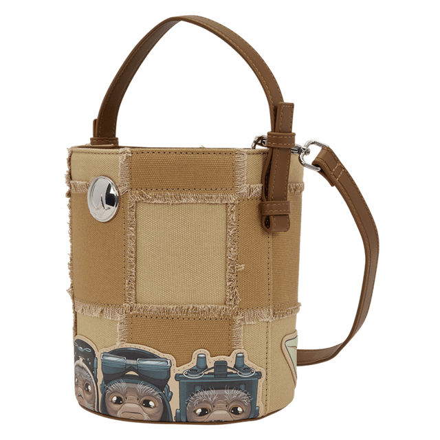Grogu & Anzellan Star Wars Mandalorian Loungefly Crossbody Bag - 3