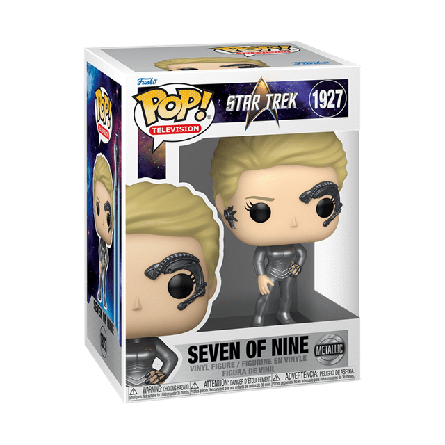 Seven Of Nine Metallic 1927 Star Trek Voyager Funko Pop Vinyl - 2
