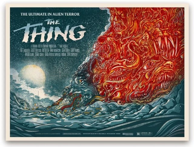 The Thing By Drew Millward 18x24 Limited Edition Print - 1